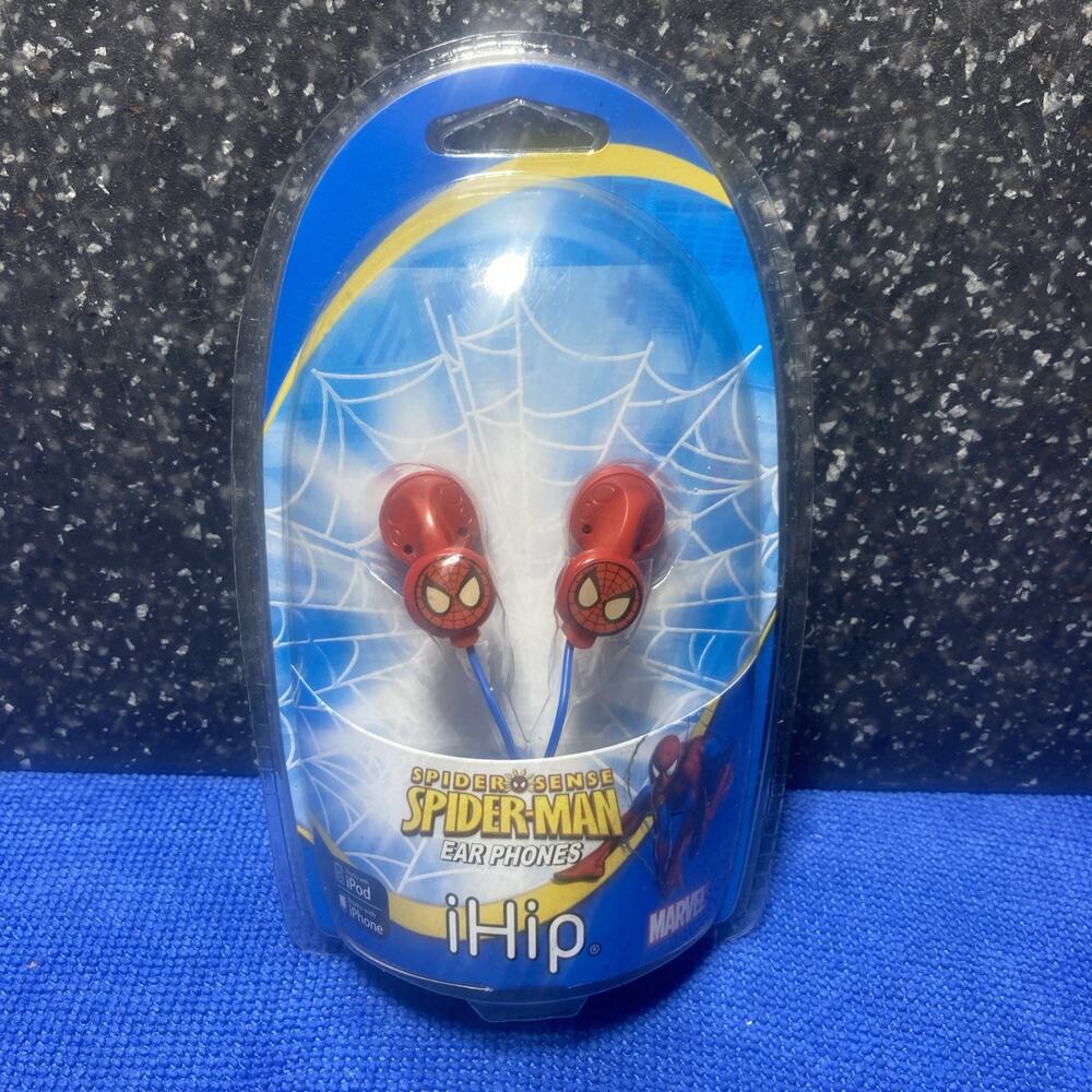 2010 SPIDERMAN Earbuds Earphones Headphones Audio Music Speaker Toy Boys Girls